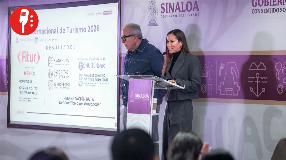Sinaloa impulsa su turismo en FITUR 2026