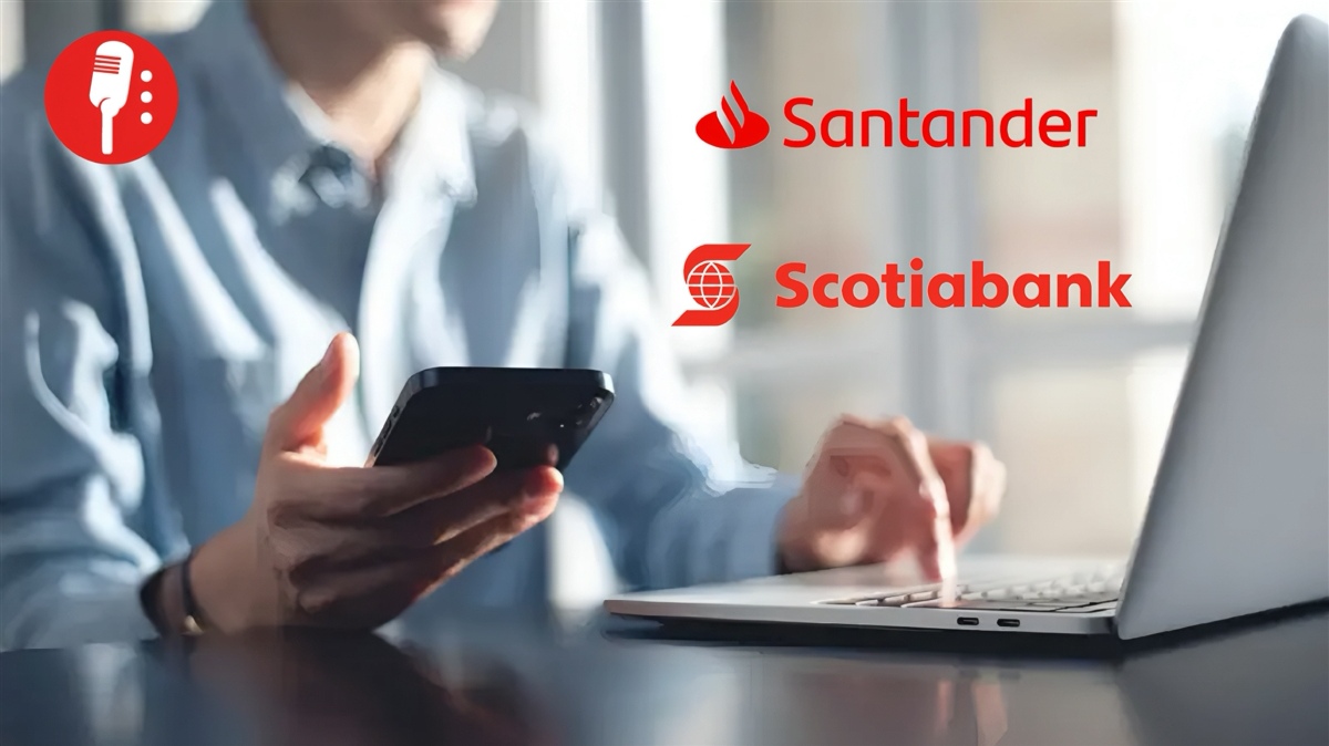 Caída de servicios en Santander y Scotiabank complica la quincena