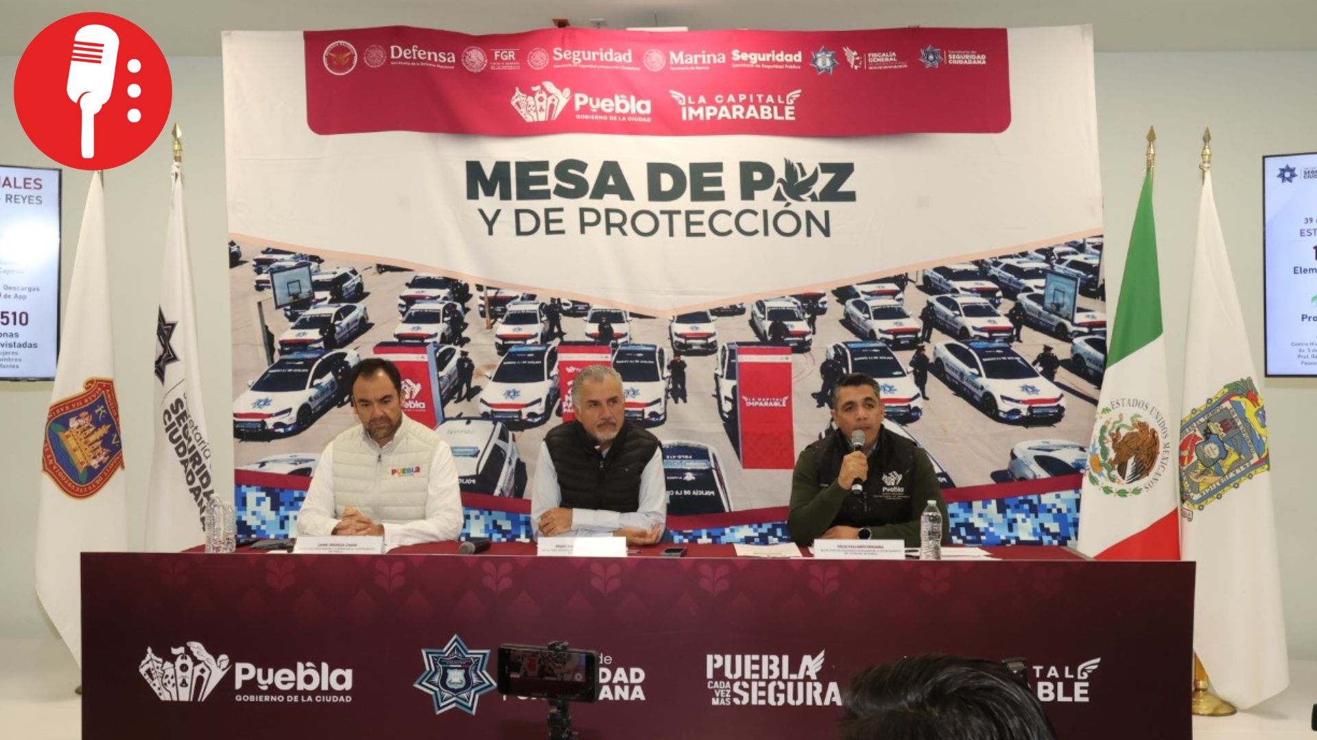 Puebla capital reduce 13% la incidencia delictiva con estrategia coordinada de seguridad