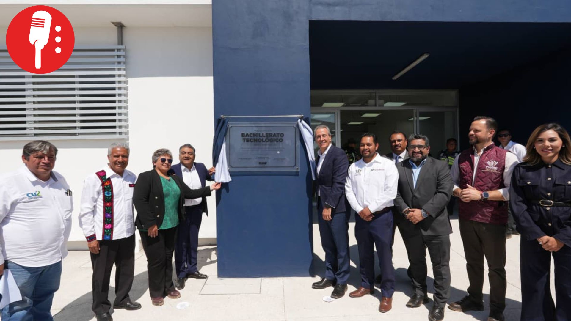 Pepe Chedraui encabeza la inauguración del Bachillerato Tecnológico BUAP