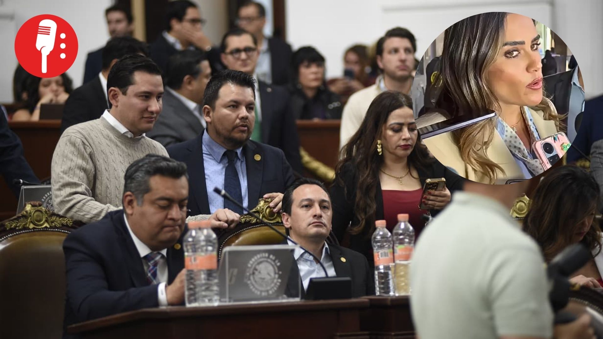 Congreso exhibe a Alessandra Rojo; PRIAN guarda silencio y Morena acusa autoritarismo