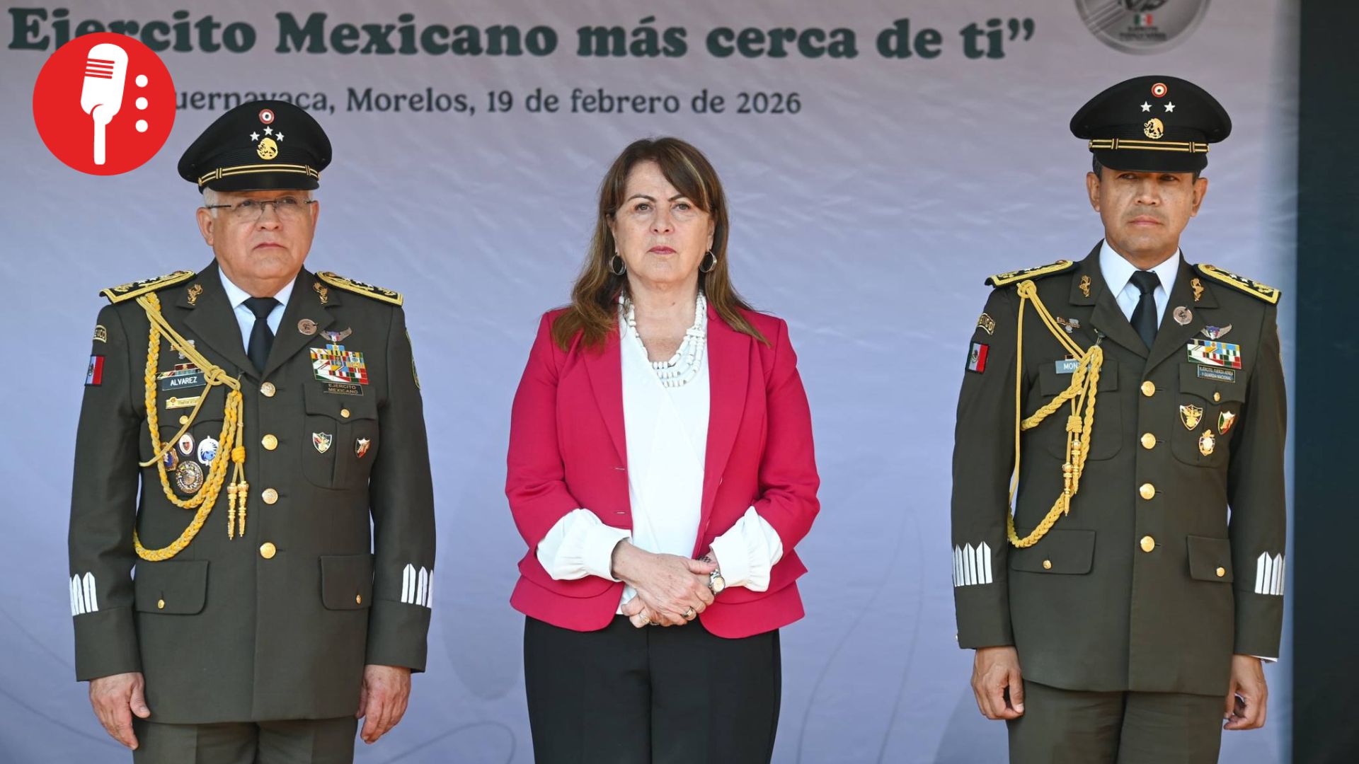 Margarita González Saravia refrenda respaldo al Ejército Mexicano en Morelos