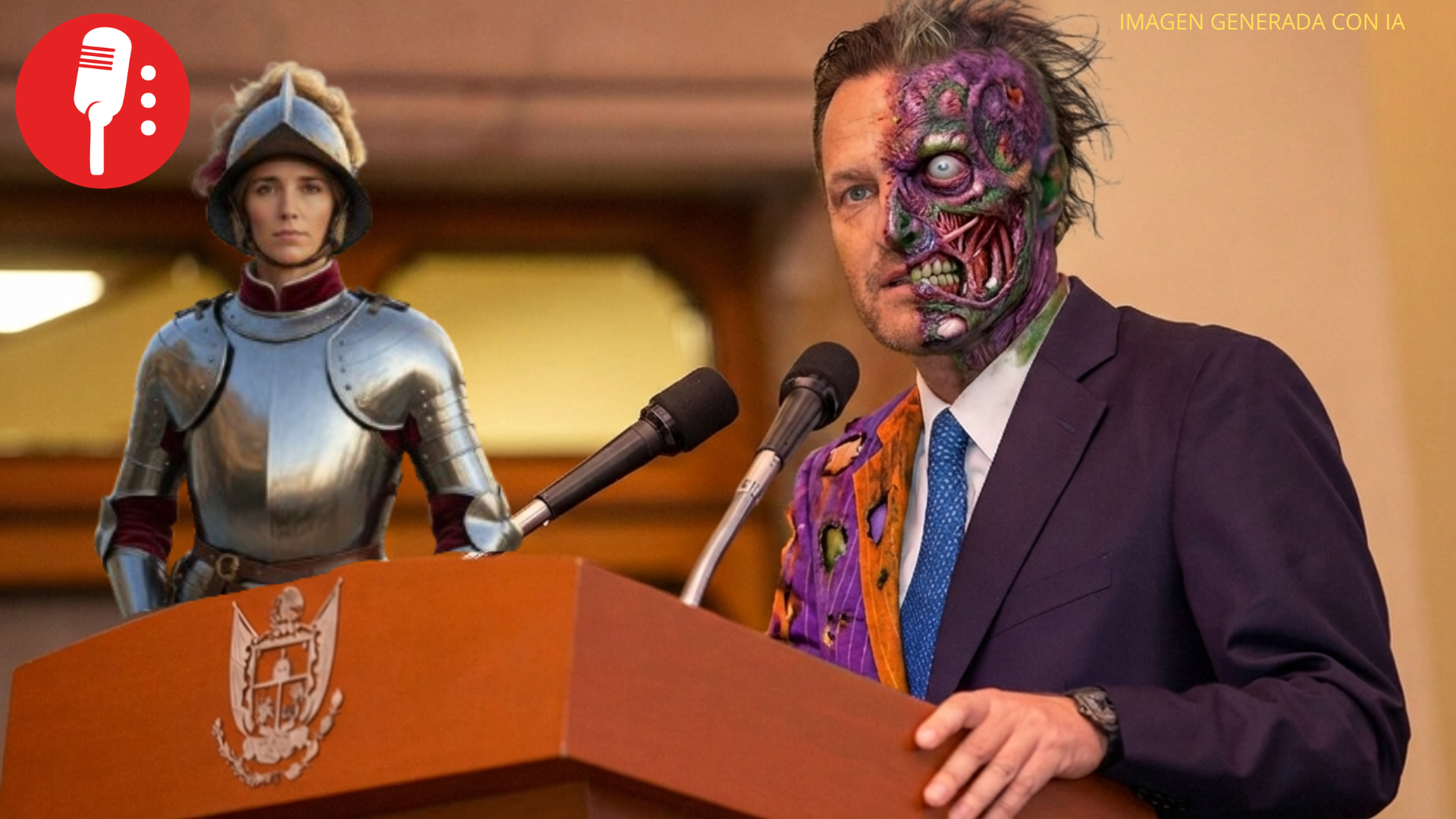 Kuri Dos Caras: invoca dignidad nacional en México mientras tiende alfombra en España