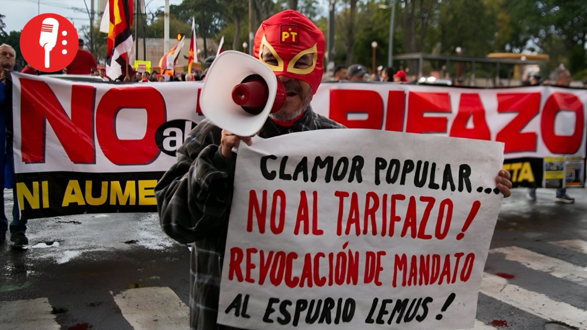 Jalisco se moviliza contra el tarifazo del transporte público