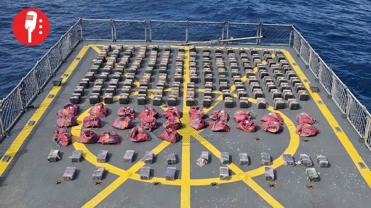 17 toneladas de cocaína incautadas en operativo internacional